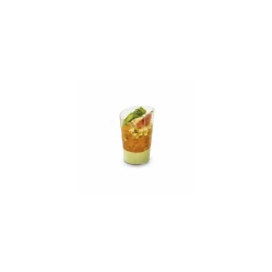 Verrine transparente 55 ml effet ruban- par 24