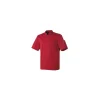 Veste de cuisine manches courtes Nero bordeaux T2