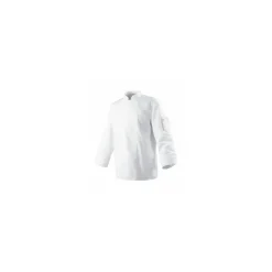 Veste de cuisine Robur manche longues Nero blanche T6