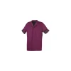 Veste Henri manches longues noire rayé bordeaux M