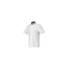 Veste manches courtes Hylo polycoton blanc/marine - taille 4