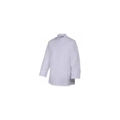 Veste polycoton manches longues Siaka blanc T0