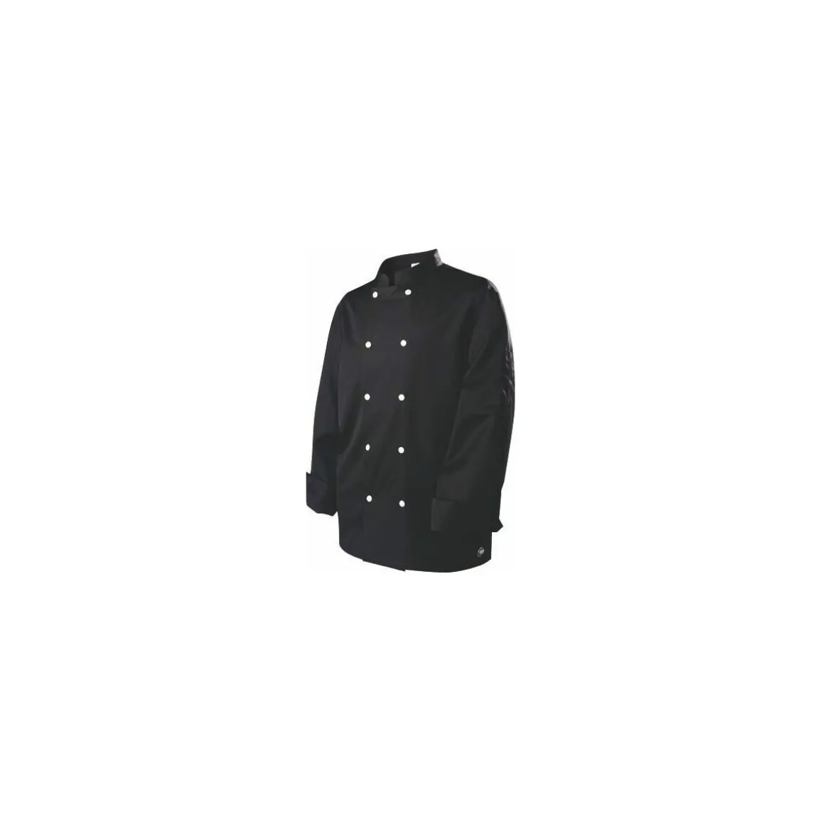 Veste polycoton manches longues noire XS